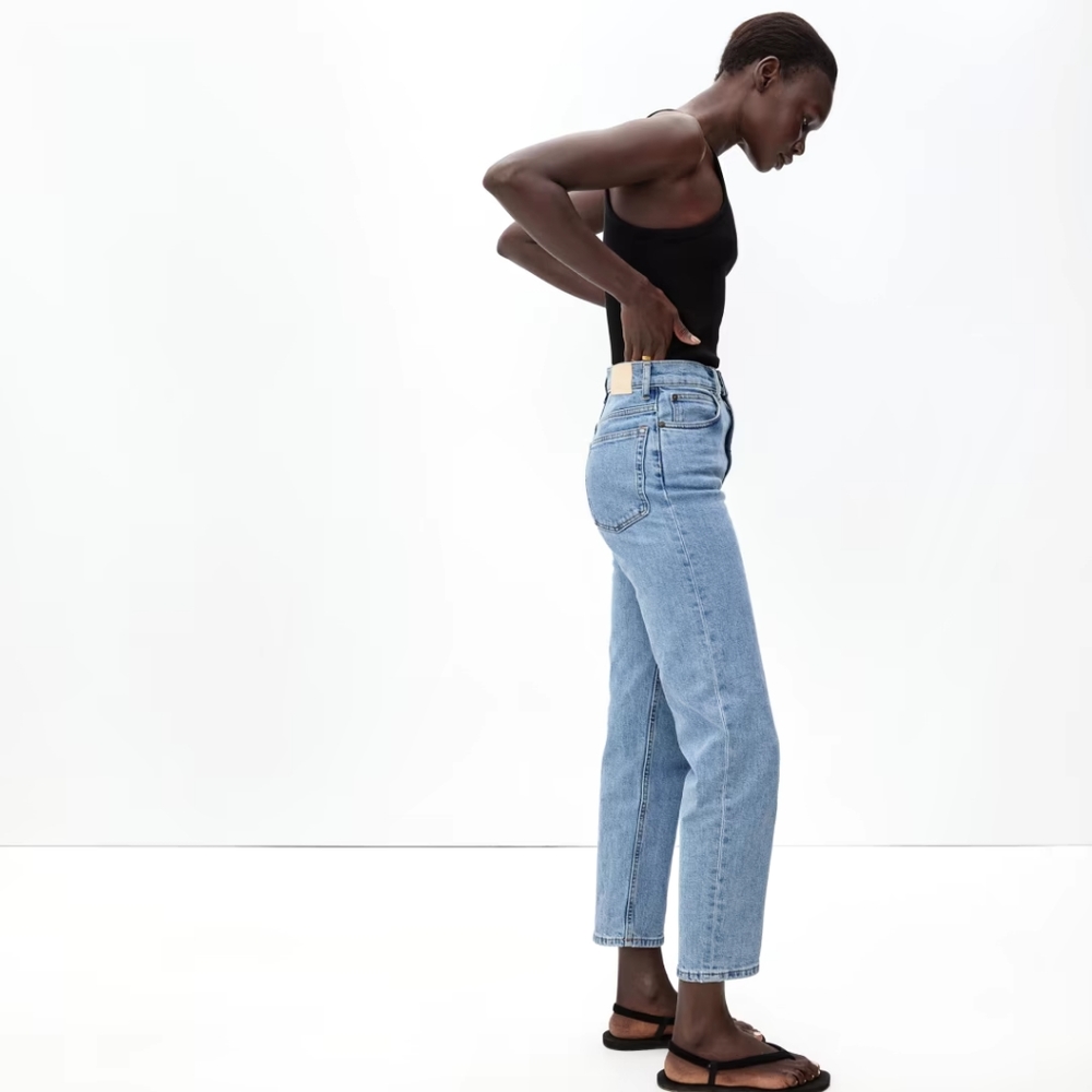 NWT Everlane Way High Jeans